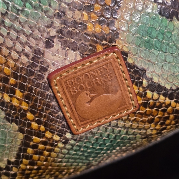 Dooney & Bourke Python Satchel Limited Edition - Picture 4 of 14